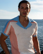2EROS Aruba Polo – Pink / Blue