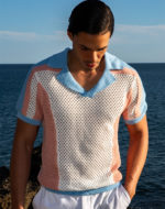 2EROS Aruba Polo – Pink / Blue