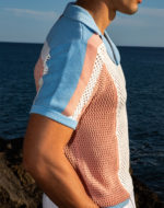 2EROS Aruba Polo – Pink / Blue
