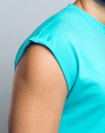 SUPAWEAR Wide-Cut Tank – Turquoise Blue