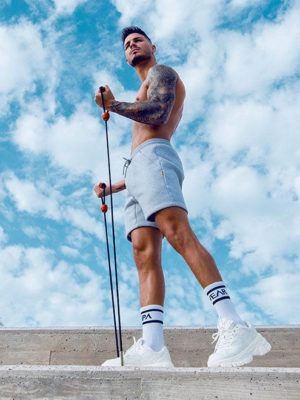 SUPAWEAR Recovery Shorts – Grey Marle