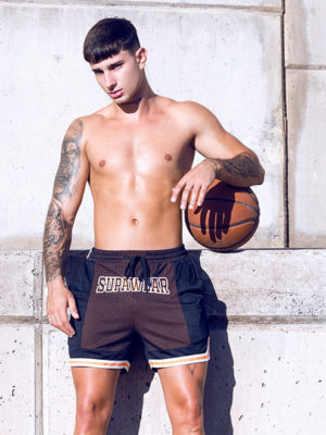 SUPAWEAR Swish Mesh Shorts – Neon Orange