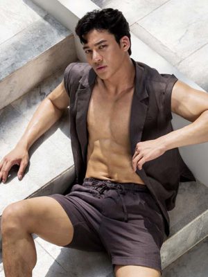 2EROS Breezy 6” Classic Linen Shorts – Dark Grey