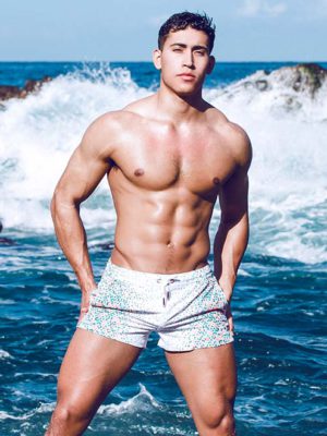 2EROS Printed Bronte Shorts – Moana
