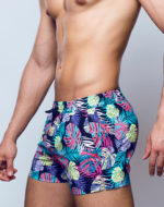 2EROS Printed Bronte Shorts – Monstera Black