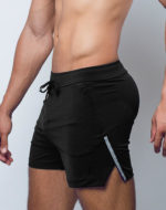 SUPAWEAR Pro-Training Shorts – Boost Black