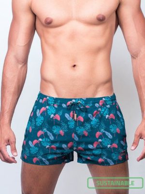 S50 Print Swimshorts Monstera