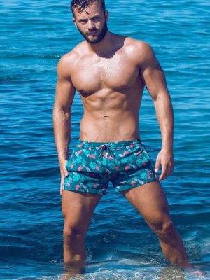 2EROS Printed Bronte Shorts – Monstera