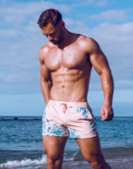2EROS Printed Bronte Shorts – Tahiti Peach