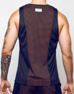 SUPAWEAR Swish Mesh Singlet – Neon Orange