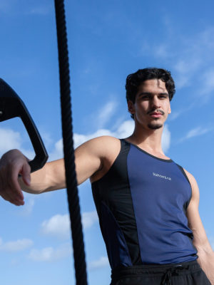SUPAWEAR SPR Performance Singlet – Blue Ribbon