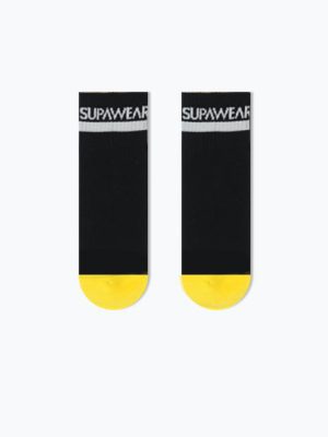 SUPAWEAR SUPA Ankle Socks – Black