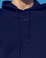 SUPAWEAR Cropped Hoodie – Black