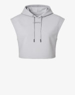 SUPA CroopedHoodie Grey