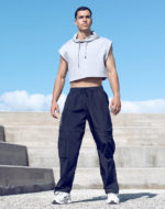 SUPAWEAR Cropped Hoodie – Grey