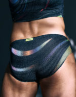 SUPAWEAR Printed Pride Brief Underwear – Black