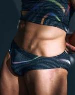 SUPAWEAR Printed Pride Brief Underwear – Black