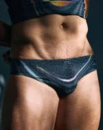 SUPAWEAR Printed Pride Brief Underwear – Black