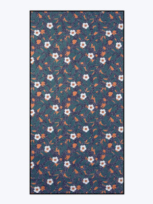 Sand Free Beach Towel Night Bloom