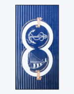 Sand Free Beach Towel Yatch Club