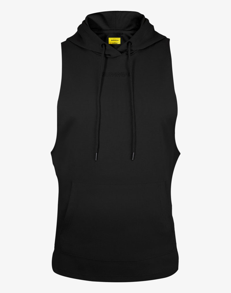 Sleeveless Hoodie Black 9a9a7ab6 7e6e 4c63 Bd90 05faf7267148