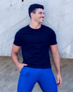 2EROS T21 Peruvian Cotton Crewneck T-Shirt – Black