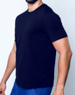2EROS T21 Peruvian Cotton Crewneck T-Shirt – Black