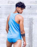 SUPAWEAR Ribbed Singlet – Marina