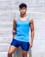 SUPAWEAR Ribbed Singlet – Marina