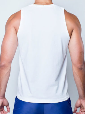 2EROS TA21 Peruvian Cotton Tanktop – White