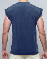 SUPAWEAR Terry Towelling Tank – Navy