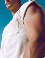 SUPAWEAR Terry Towelling Tank – Off White