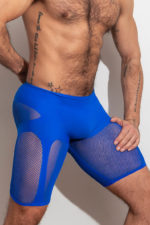 THEPACKUNDERWEAR AIRLACE SHORTLEGGING BLUE 2