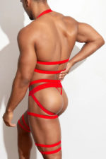 ThePack GUILTY Full Body Harness /Red