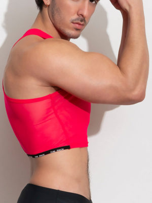 ThePack NRG Mesh Crop Top /Pink