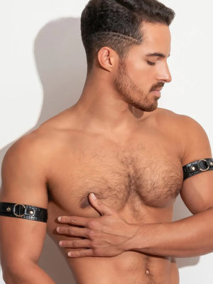 ThePack PLEASURE Armbands v (LTHR) (x2)
