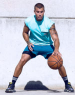 SUPAWEAR Wide-Cut Tank – Turquoise Blue