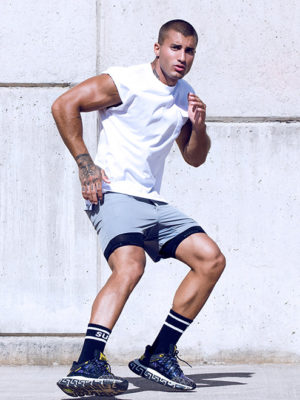 SUPAWEAR Wide-Cut Tank – White