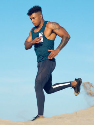 SUPAWEAR Breeze Singlet – Space Blue