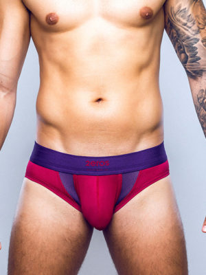 2EROS AKTIV Cronus Brief Underwear – Beet Red