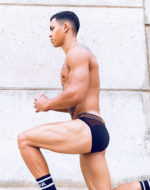 SUPAWEAR Neon Mesh Brief Underwear – Neon Orange