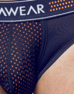 SUPAWEAR Neon Mesh Brief Underwear – Neon Orange