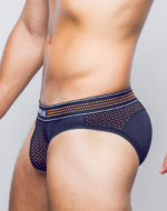 SUPAWEAR Neon Mesh Brief Underwear – Neon Orange