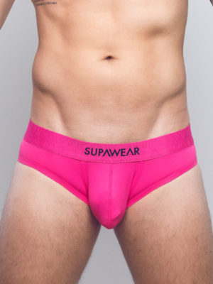 SUPAWEAR Neon Brief Underwear – Neon Pink