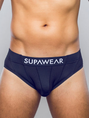 SUPAWEAR Vortex Brief Underwear – Black