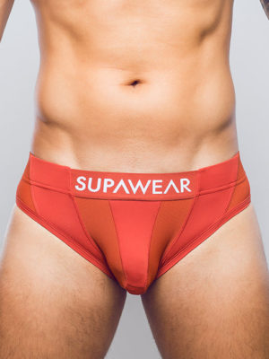 SUPAWEAR Vortex Brief Underwear – Cranberry