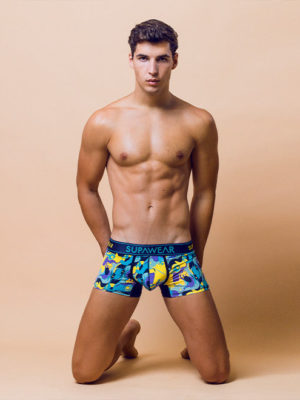 SUPAWEAR Sprint Trunk Underwear – Gooey Blue