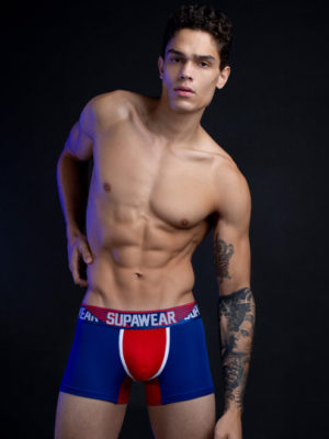 SUPAWEAR Turbo Trunk Underwear – Turbo Red