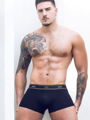 2EROS U31 Adonis Trunk Underwear – Black