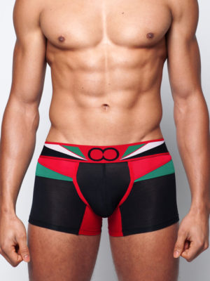 U31 Vavoom Trunk Underwear Black Green
